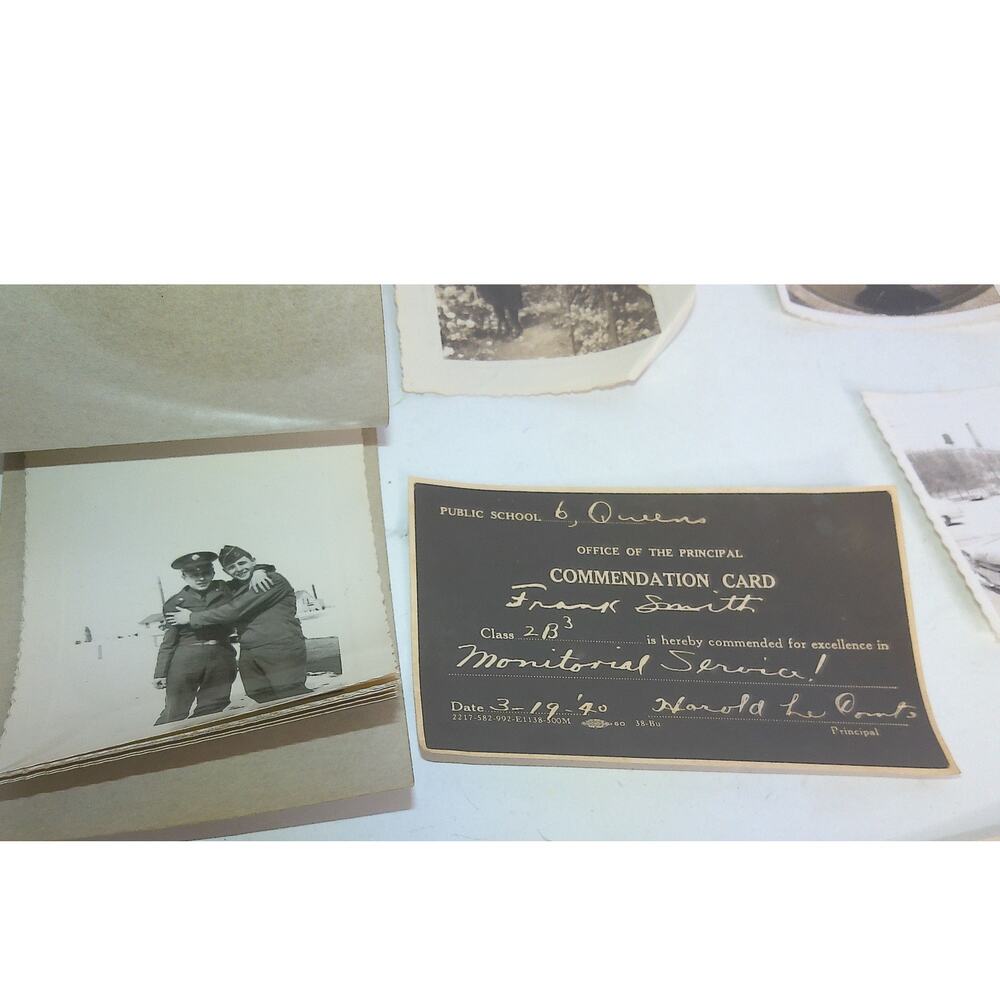 Vintage B&W Photographs 1930s-50s Military Animals Cars Life History 100+ - Picture 3 of 12